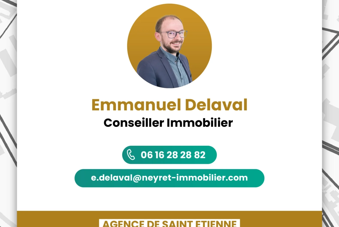 Appartement spacieux T6 proche du centre-ville de Saint-Étienne 