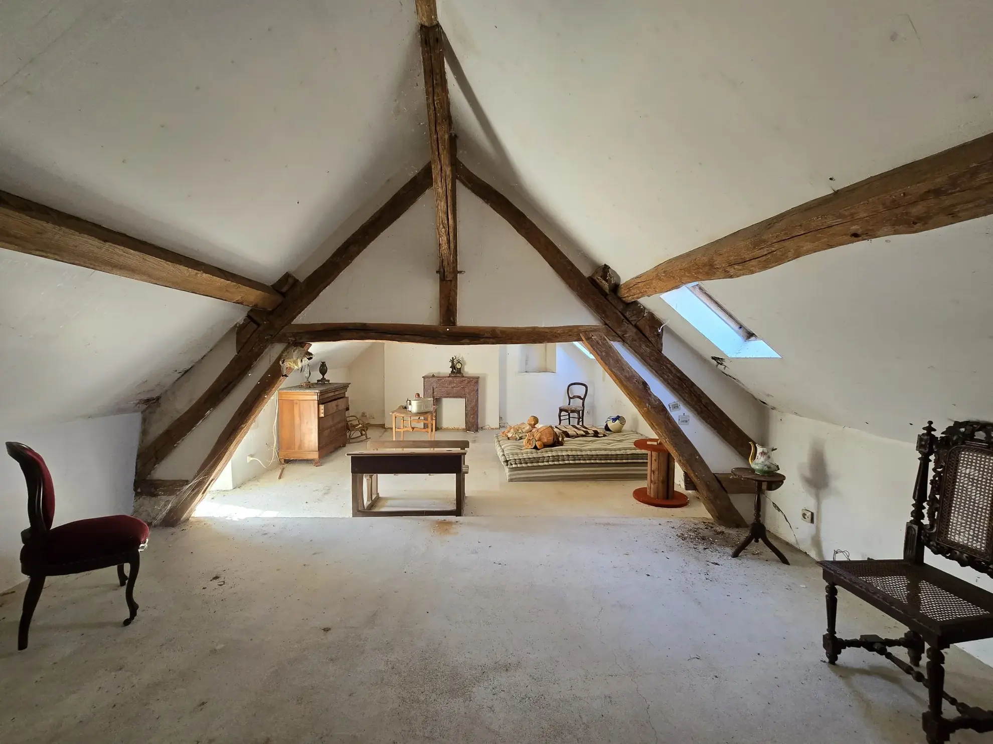 Charmante longère à rénover à Beton-Bazoches, terrain de 4000 m² 