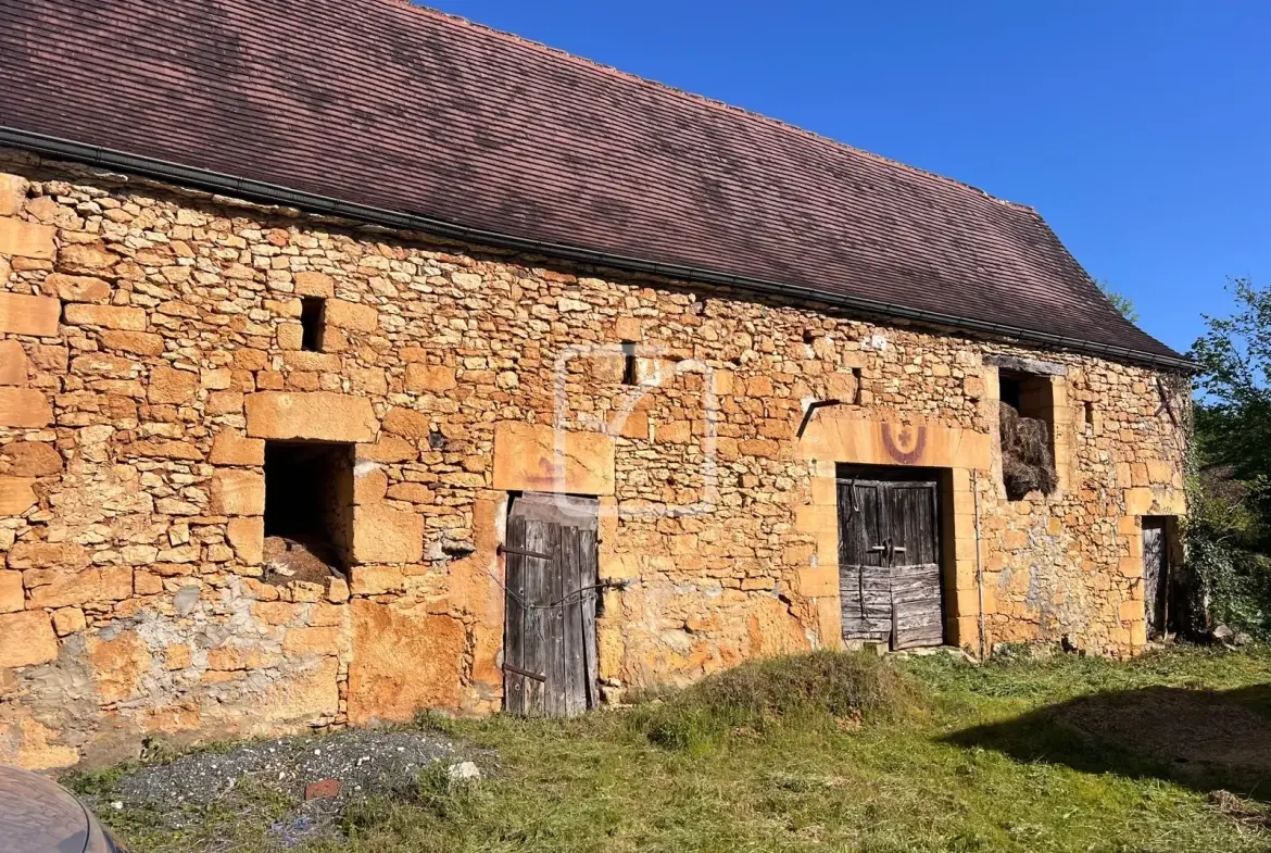 Corps de Ferme à Rénover avec Potentiel à Sarlat, Dordogne 