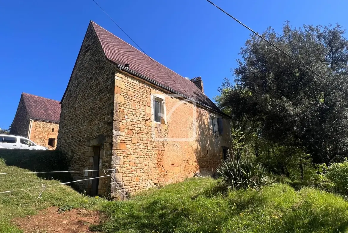 Corps de Ferme à Rénover avec Potentiel à Sarlat, Dordogne 
