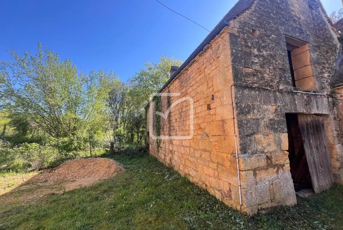 Corps de Ferme à Rénover avec Potentiel à Sarlat, Dordogne 