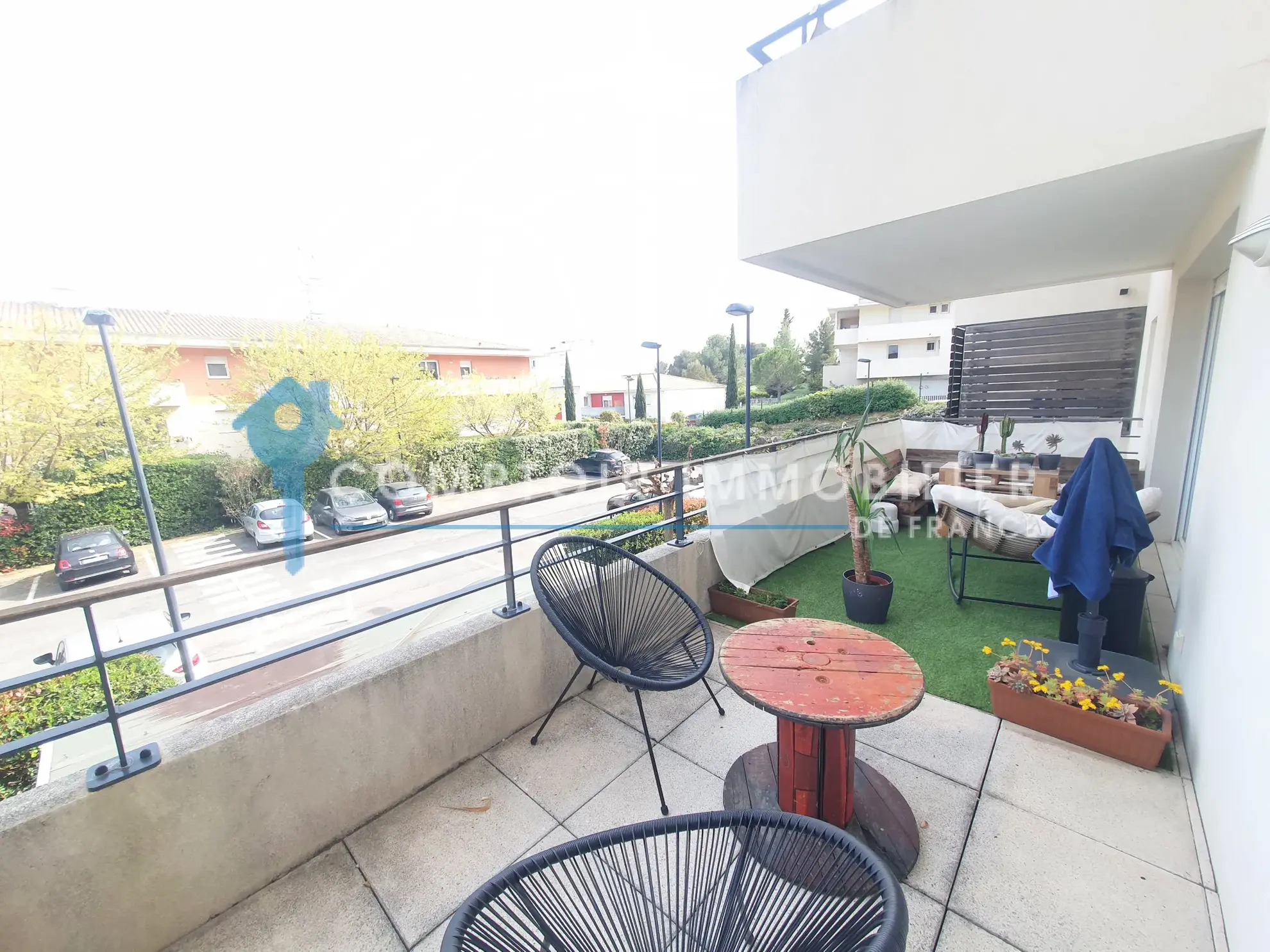 Appartement T2 lumineux de 32m² avec terrasse à Montpellier - Proche facultés 