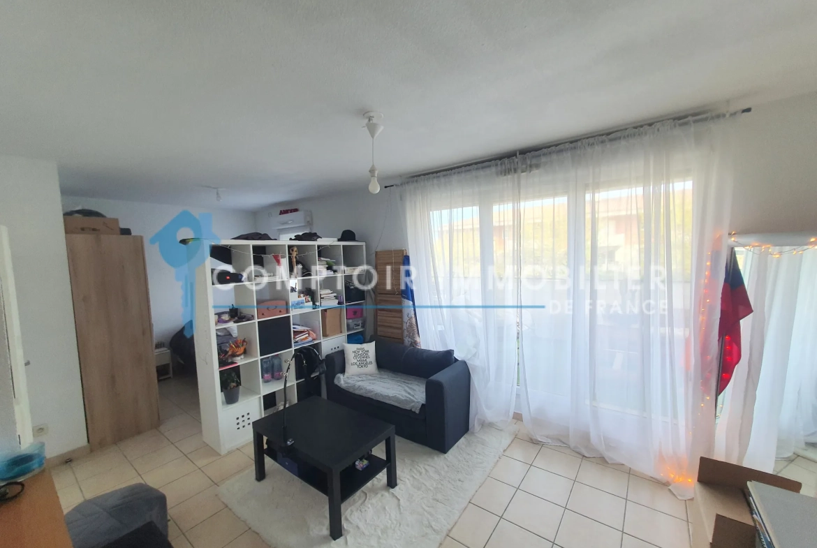 Appartement T2 lumineux de 32m² avec terrasse à Montpellier - Proche facultés 
