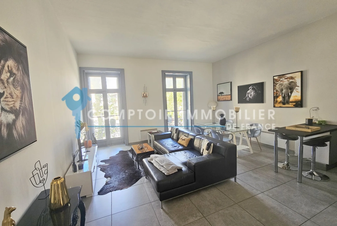 Appartement T2 à vendre à Montpellier Gambetta - 52 m², idéal investisseur ou pied-à-terre 