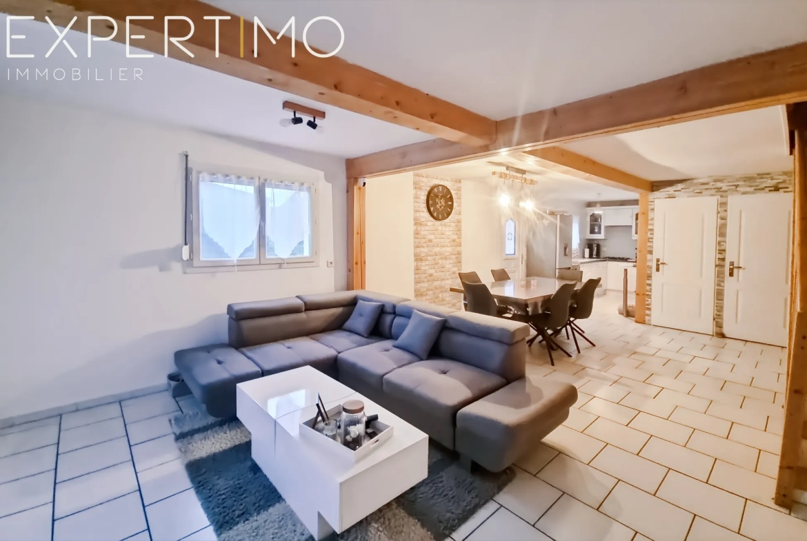 Maison 84 m² avec 3 chambres, garage et jardin à Tully près de Friville-Escarbotin 