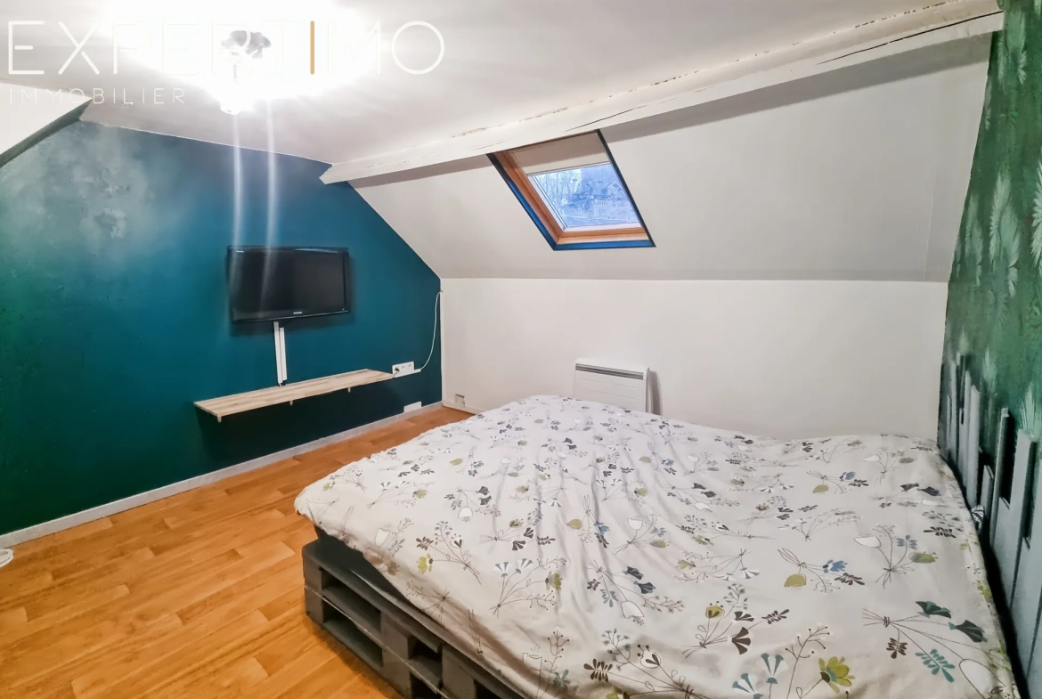 Maison 84 m² avec 3 chambres, garage et jardin à Tully près de Friville-Escarbotin 
