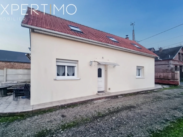 Maison 84 m² avec 3 chambres, garage et jardin à Tully près de Friville-Escarbotin