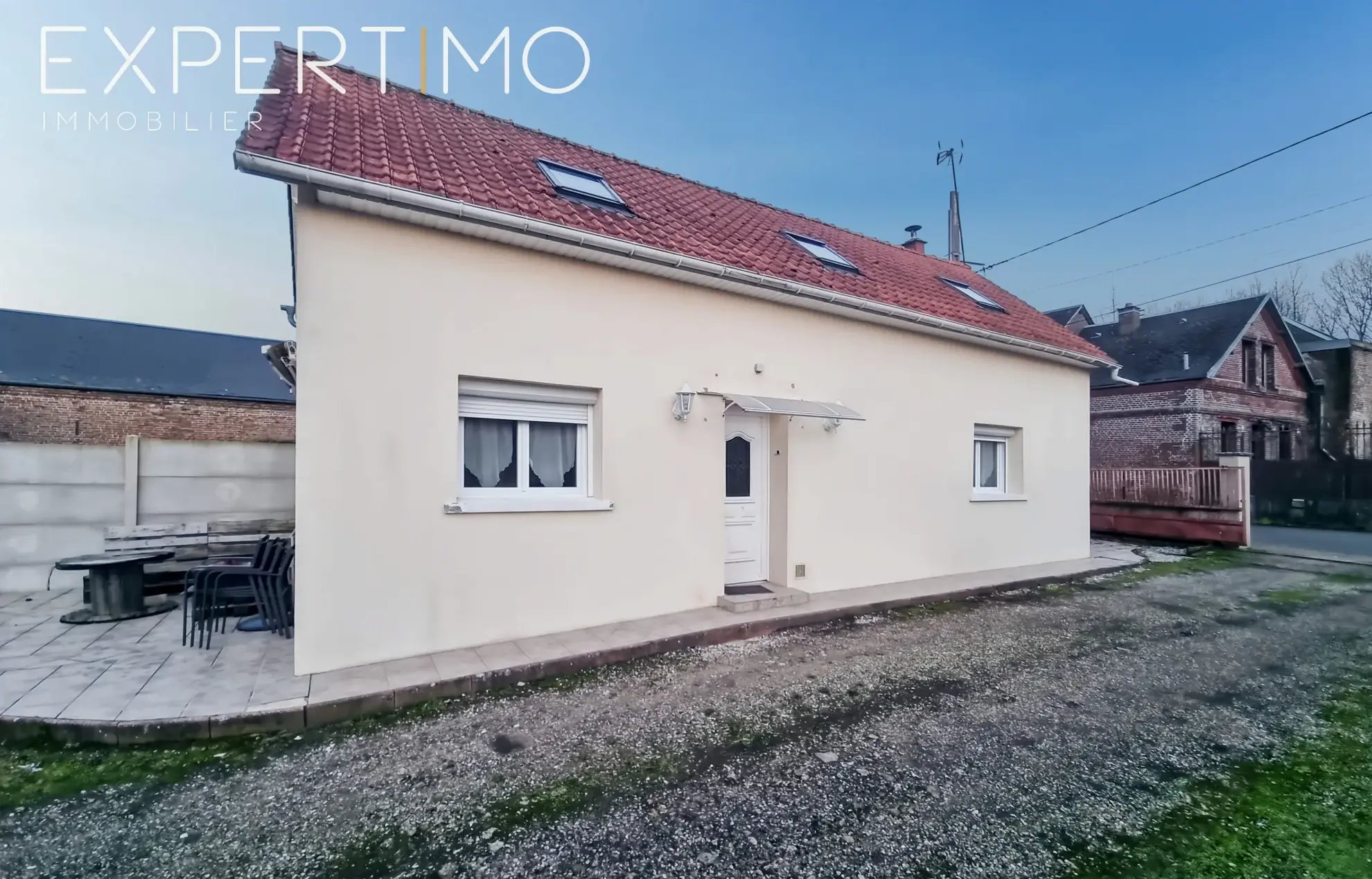 Maison 84 m² avec 3 chambres, garage et jardin à Tully près de Friville-Escarbotin 