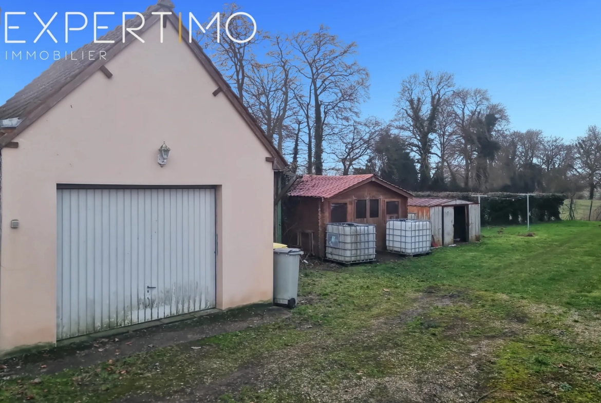 Maison 84 m² avec 3 chambres, garage et jardin à Tully près de Friville-Escarbotin 