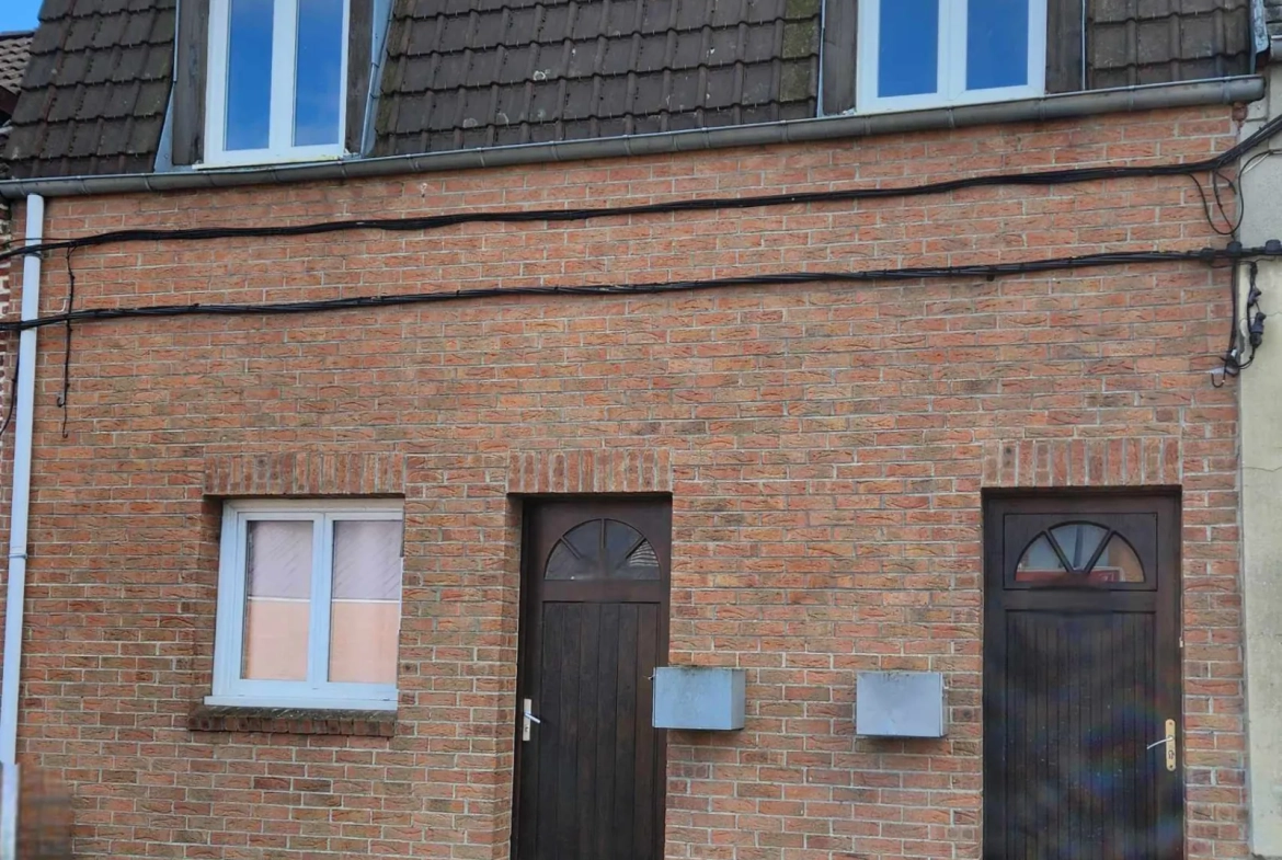 Maison à Auchel de 85 m² avec cour, idéale pour investissement ou première acquisition 