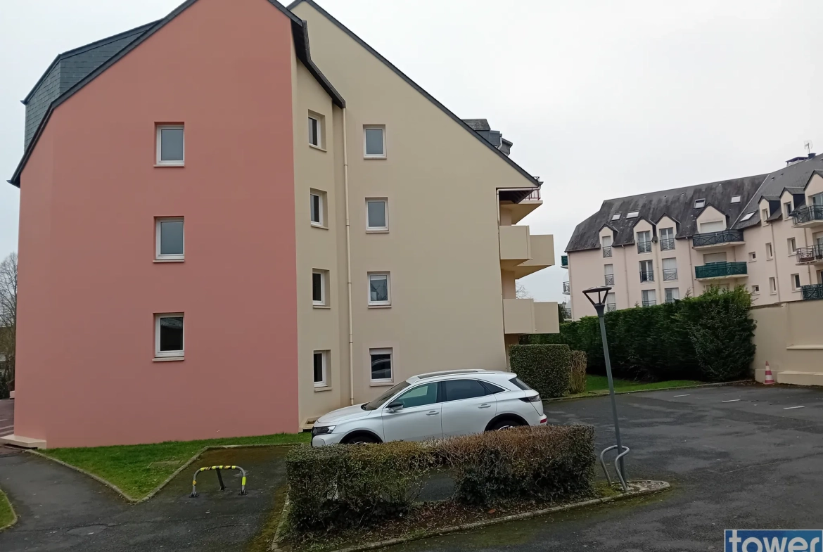 Appartement T2 à Caen Centre avec garage et balcon - Investissement idéal 