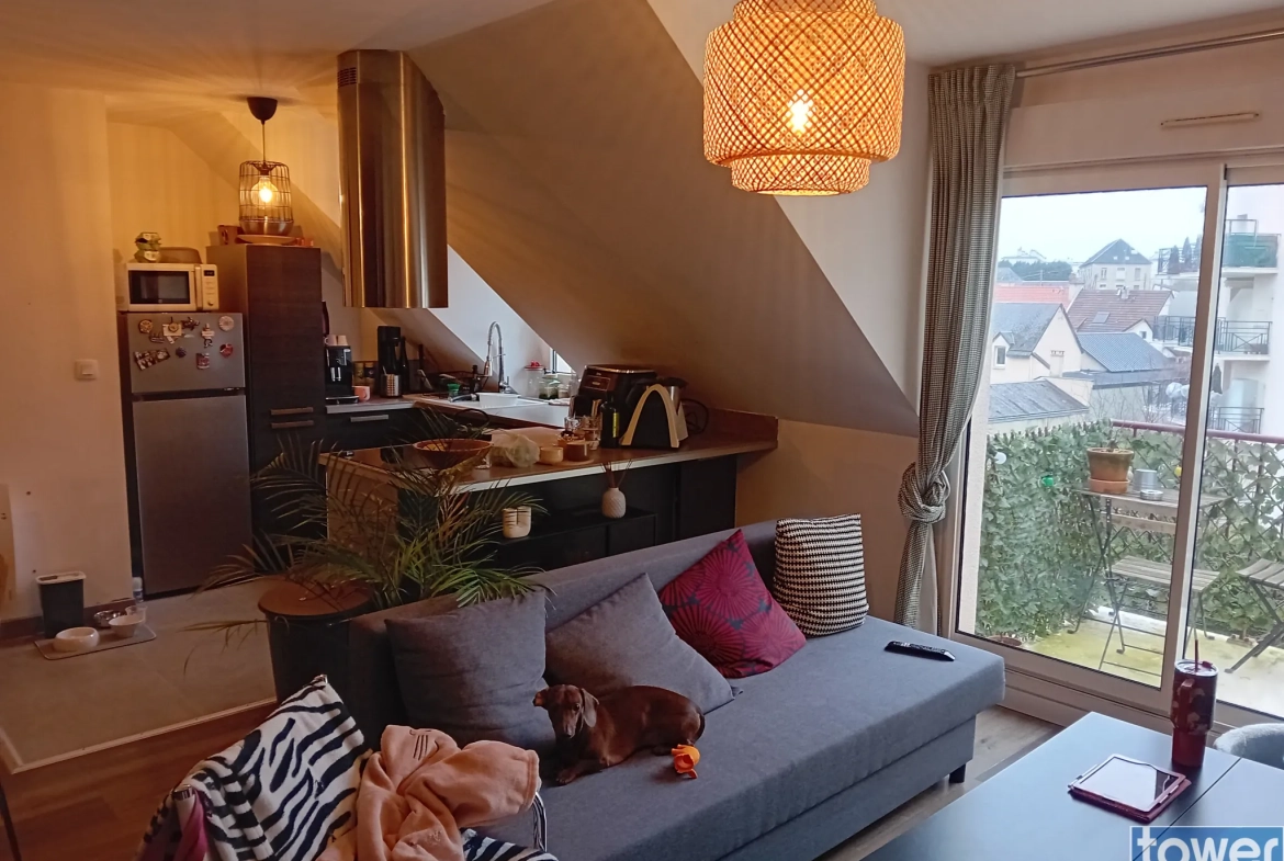 Appartement T2 à Caen Centre avec garage et balcon - Investissement idéal 