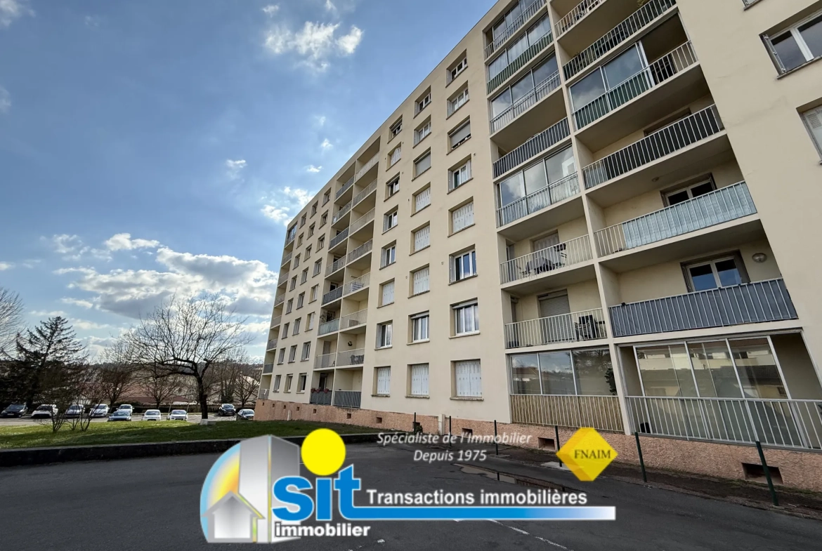 Appartement 3 pièces avec balcon à Vienne Estressin 