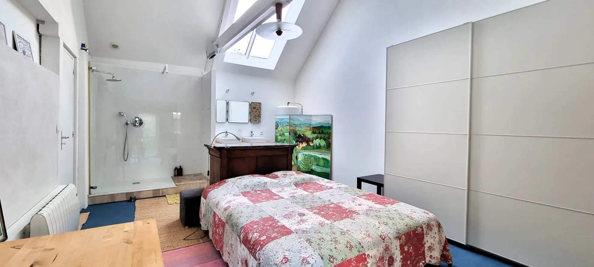 Magnifique longère de 5 pièces avec gîte indépendant à Ménéac, près de Rennes 