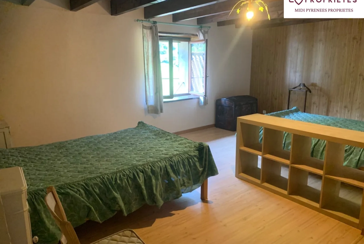Charmante maison de montagne de 100 m² avec 3 chambres et vue sur la montagne 