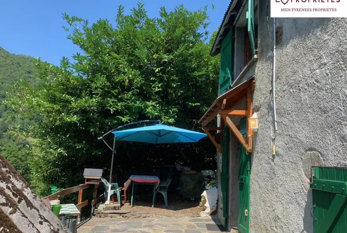 Charmante maison de montagne de 100 m² avec 3 chambres et vue sur la montagne 