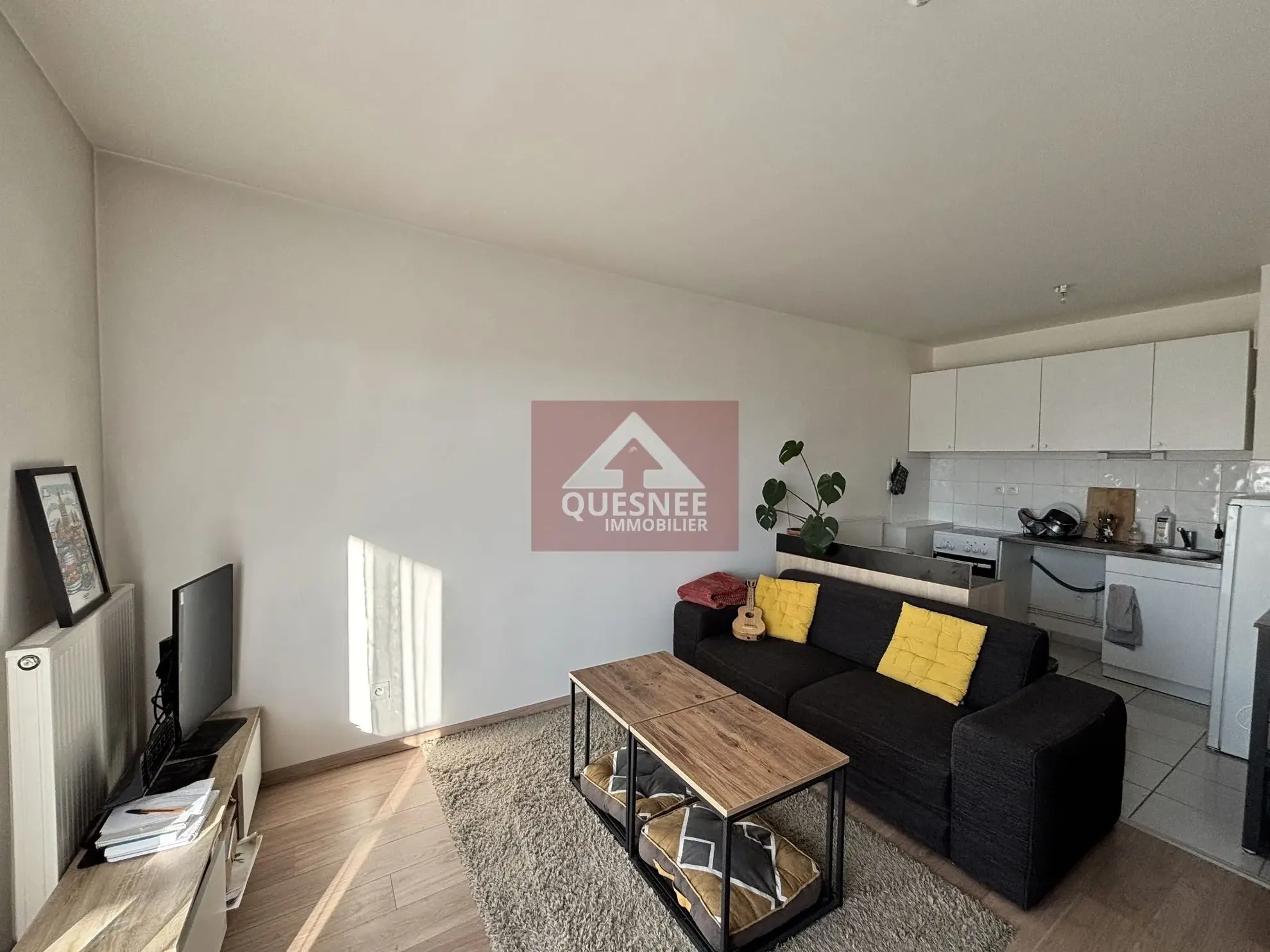 Appartement 2 pièces avec balcon à Hérouville-Saint-Clair – Résidence récente 