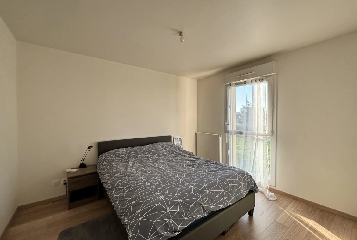Appartement 2 pièces avec balcon à Hérouville-Saint-Clair – Résidence récente 