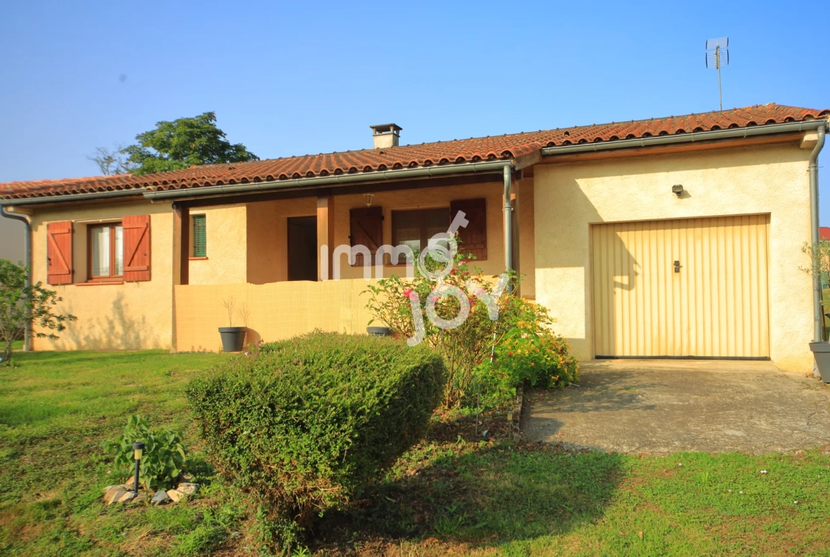 Ensemble immobilier avec maison et local d'activités à Grazac, proche Toulouse 