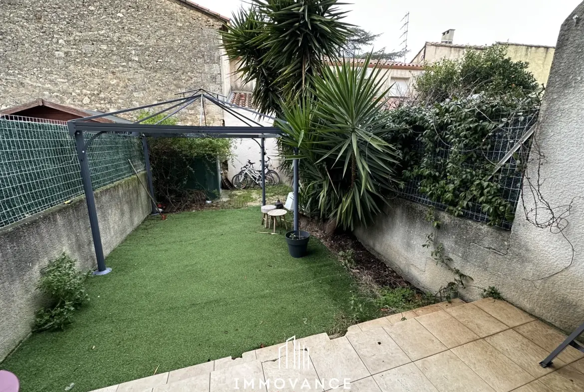 Appartement de 70 m² à Mauguio avec terrasse, jardin et parking 