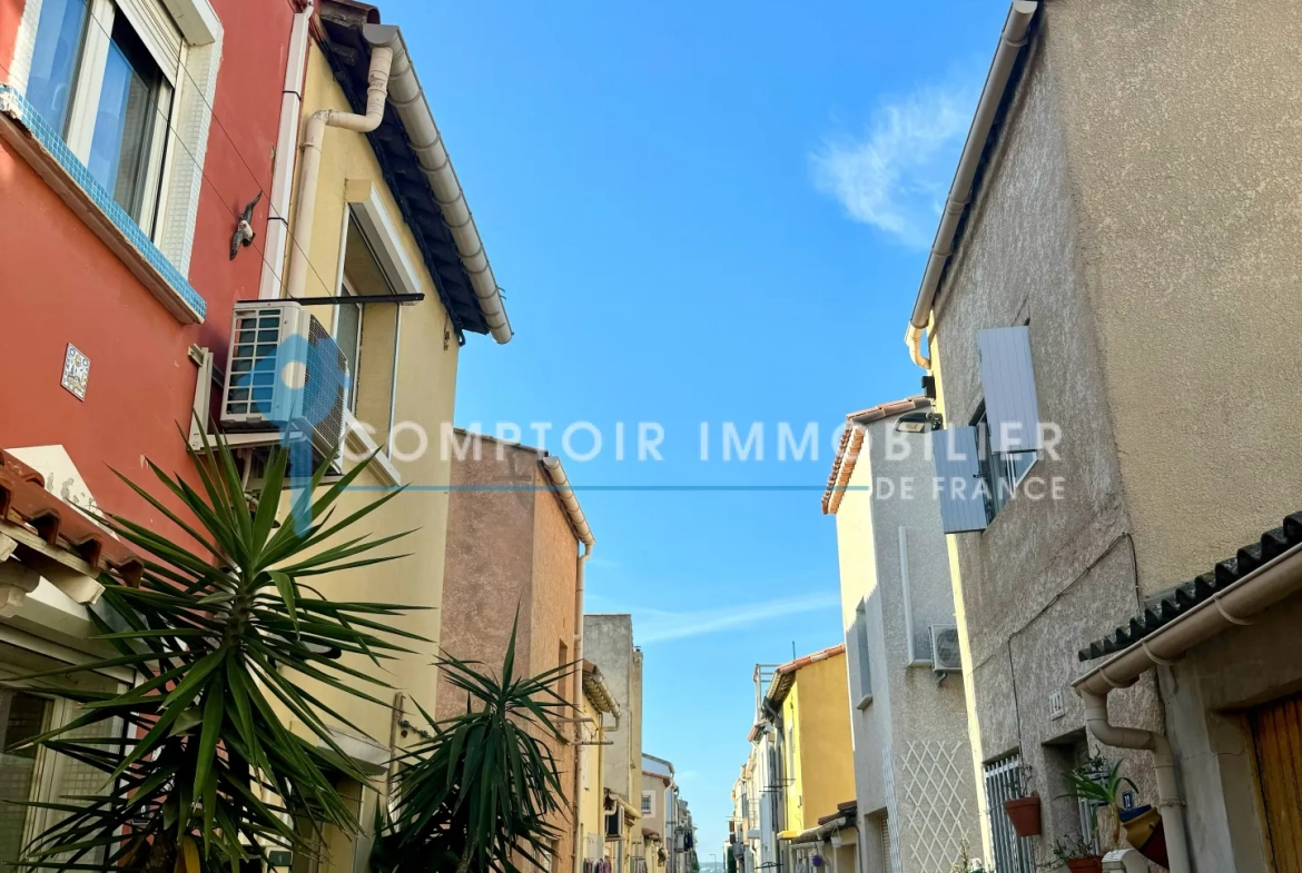 Maison individuelle récente avec 3 chambres à Sète, quartier Pointe Courte 