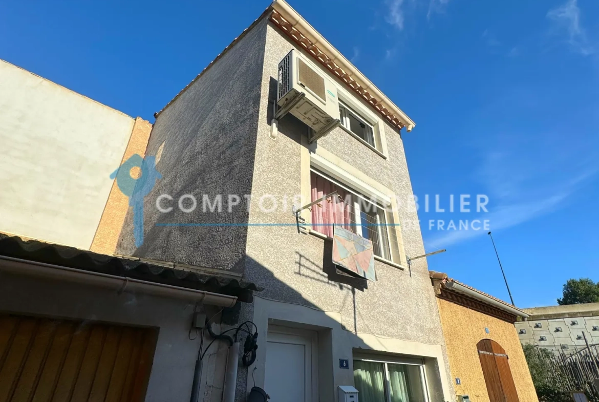 Maison individuelle récente avec 3 chambres à Sète, quartier Pointe Courte 