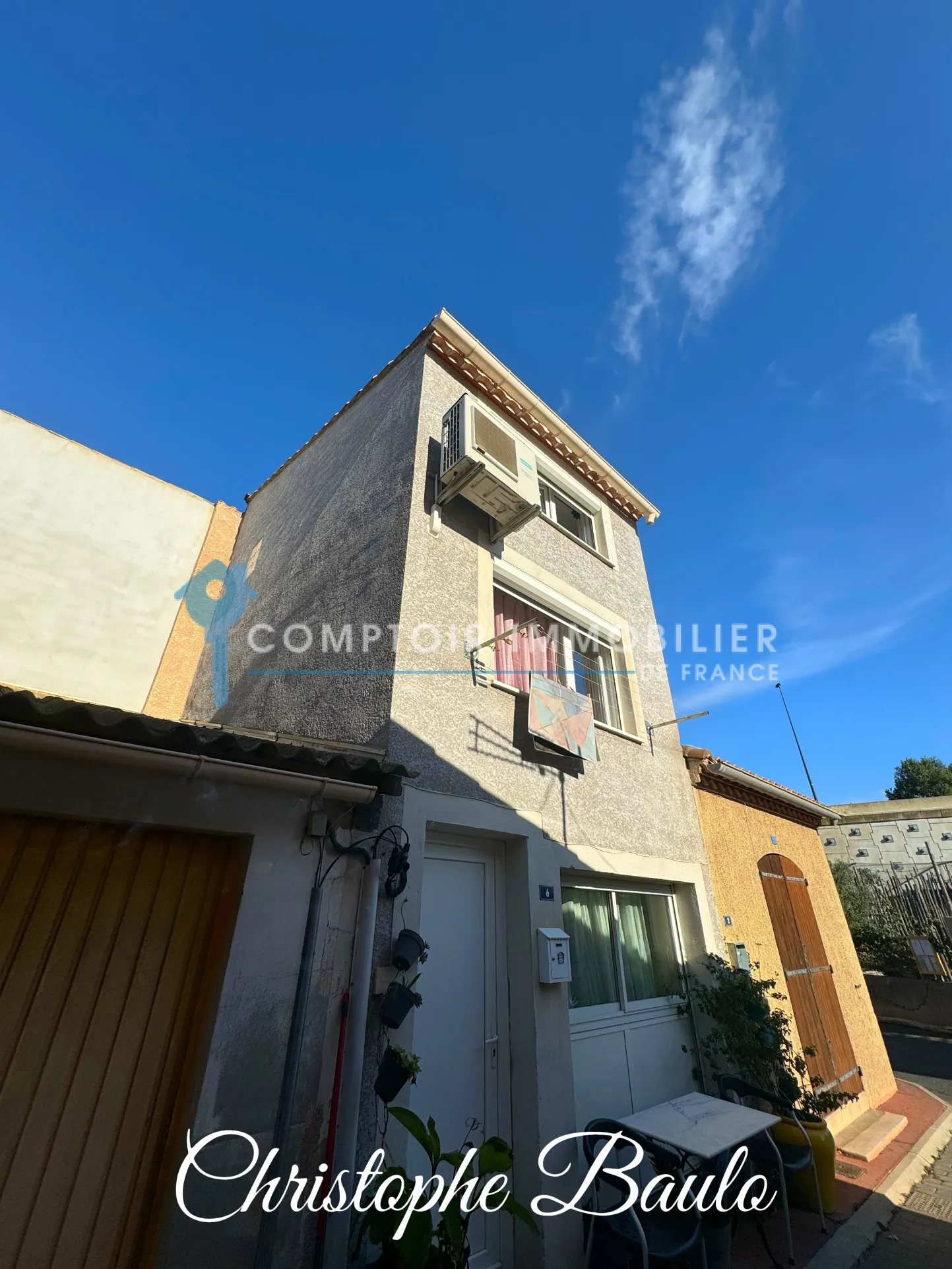 Maison individuelle récente avec 3 chambres à Sète, quartier Pointe Courte 