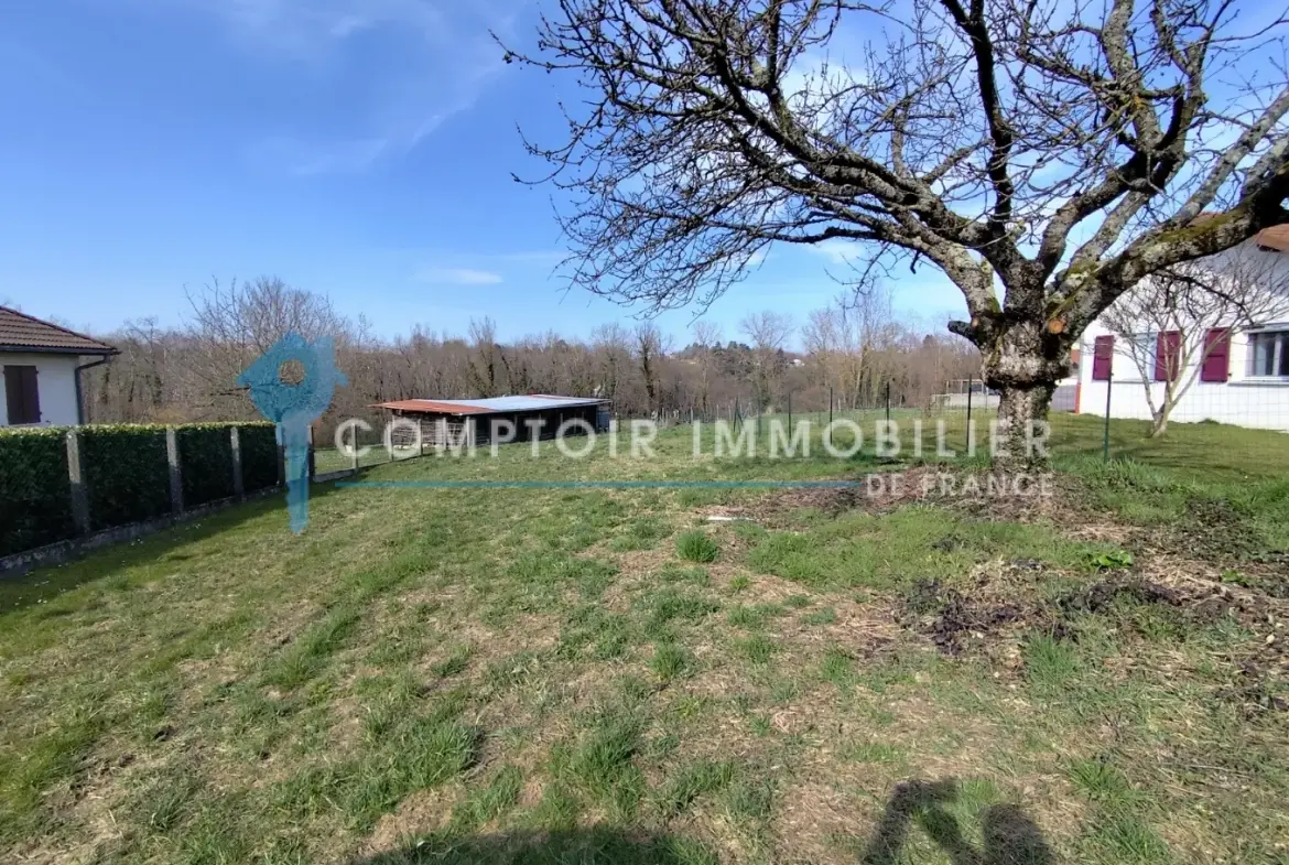 Terrains constructibles à Saint Didier de la Tour - 1200 m² avec permis valide 