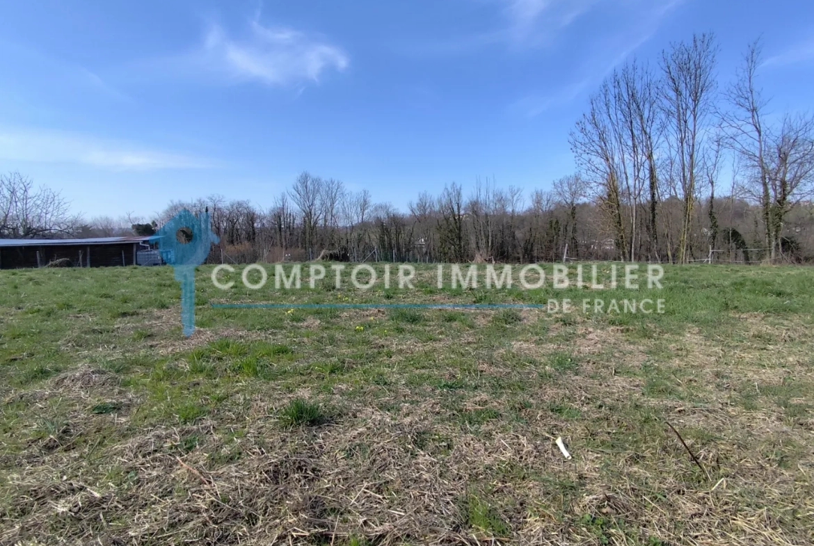 Terrains constructibles à Saint Didier de la Tour - 1200 m² avec permis valide 