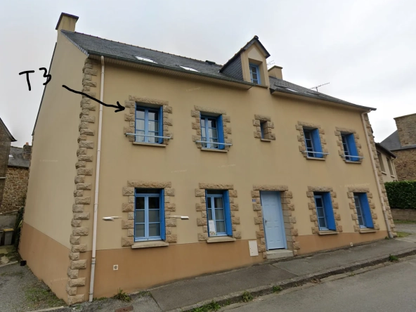 Appartement 3 pièces lumineux à Châteauneuf d'Ille-et-Vilaine, proximité Saint-Malo