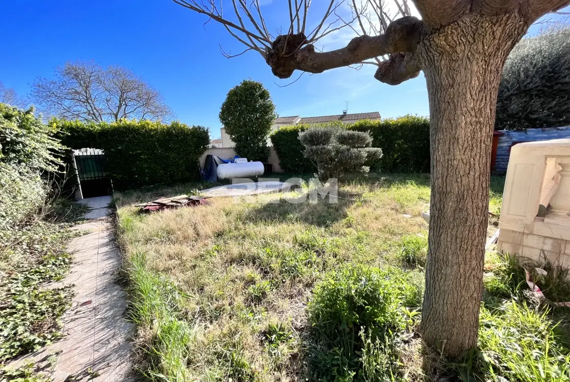 Maison 4 pièces avec garage et terrasse sud à Nîmes - Quartier Mas Possac 