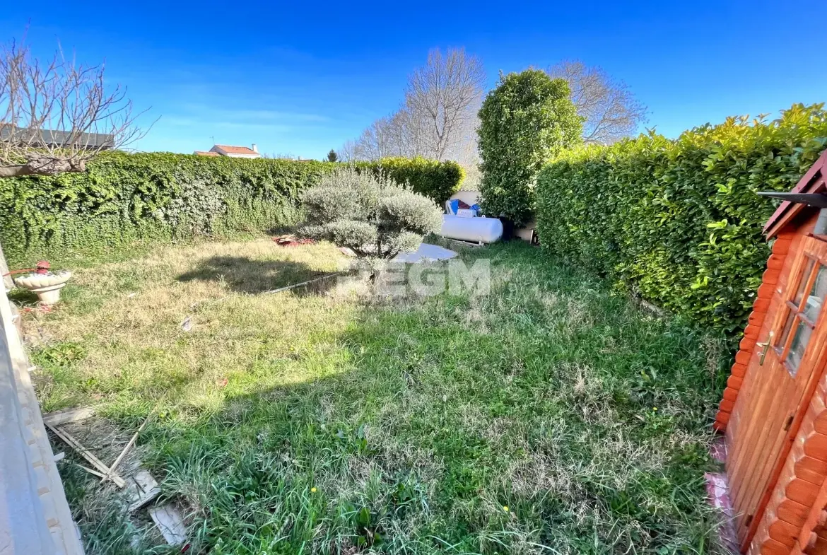 Maison 4 pièces avec garage et terrasse sud à Nîmes - Quartier Mas Possac 