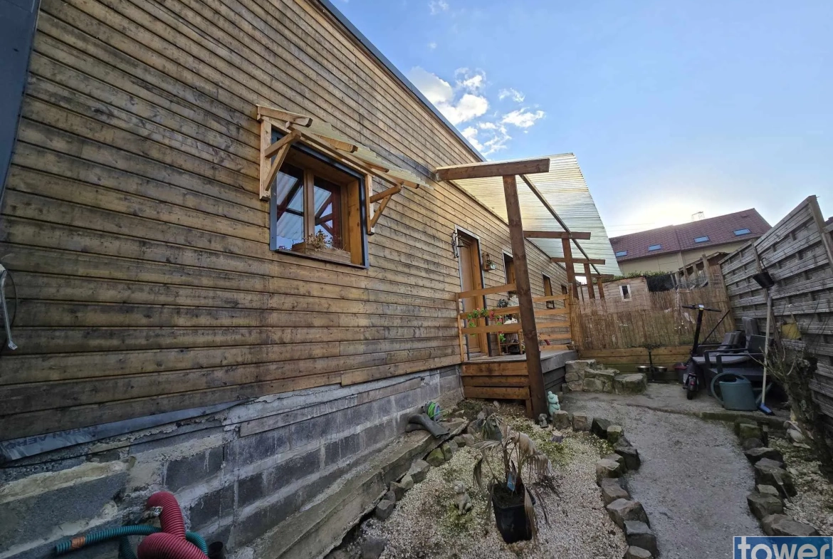 Maison neuve de plain-pied à Lapugnoy avec jardin et dépendance 