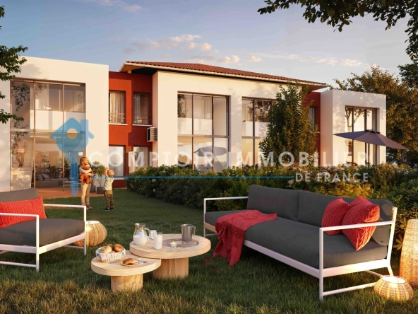 Villa T3 avec jardin et garage à L’Union, résidence moderne de 59 m2