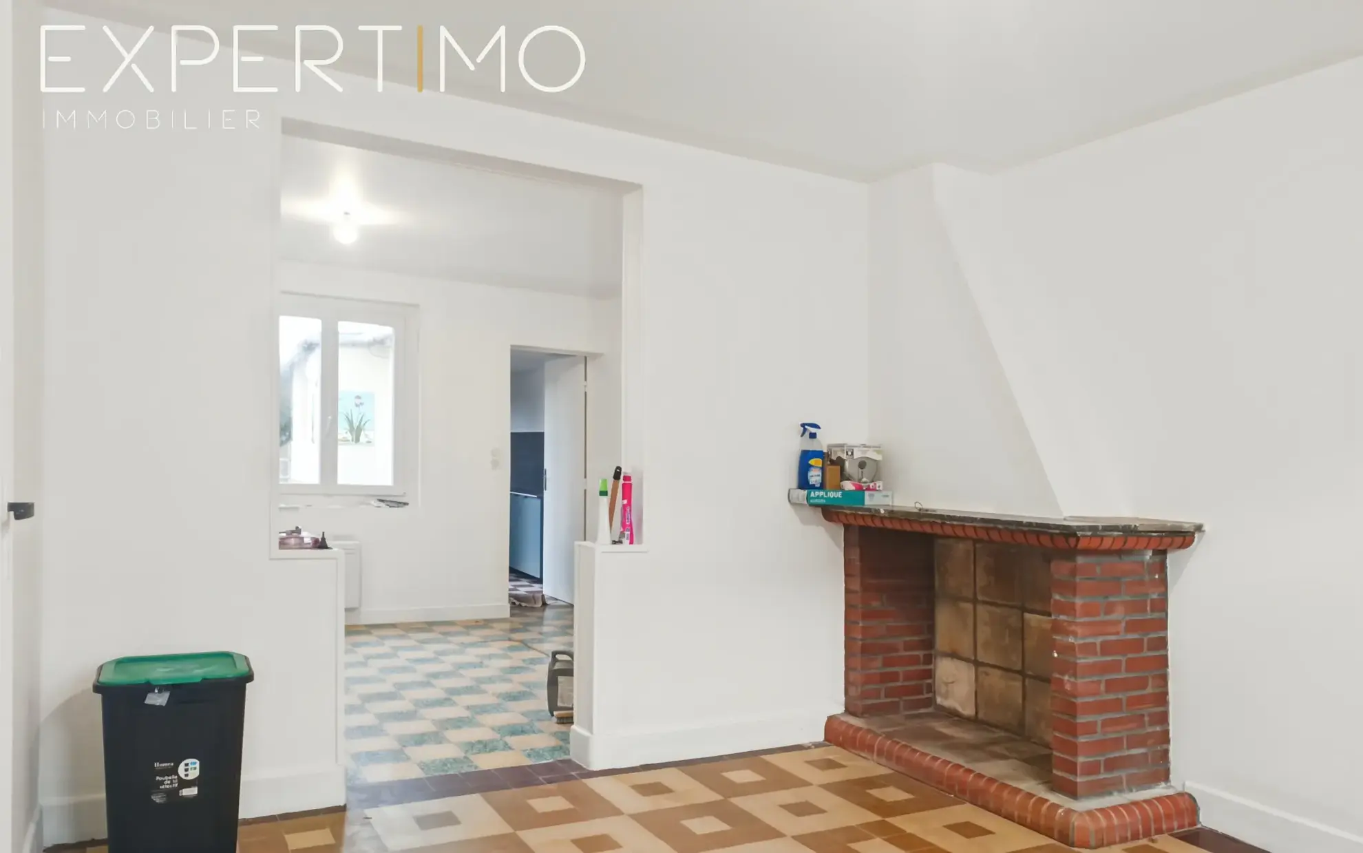 Maison familiale à vendre avec terrasse et vue campagne en centre-ville de Rue, Somme 