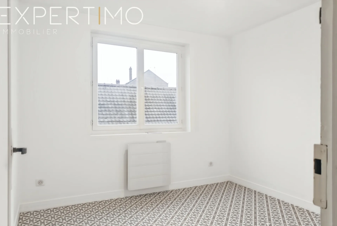 Maison familiale à vendre avec terrasse et vue campagne en centre-ville de Rue, Somme 