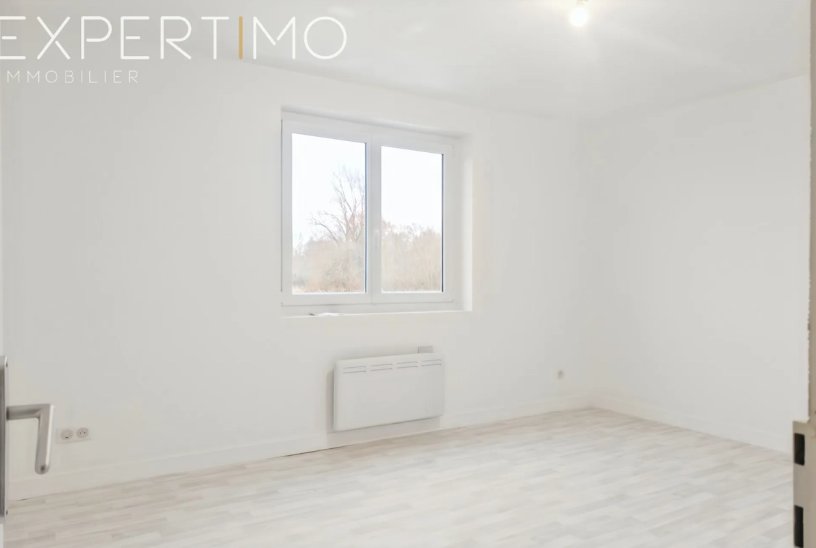 Maison familiale à vendre avec terrasse et vue campagne en centre-ville de Rue, Somme 