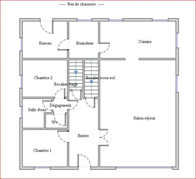 Maison familiale de 145m² avec 4 chambres à Lillebonne - Campagne 