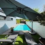 Maison récente de plain-pied avec piscine à Bethoncourt dans l'axe Belfort/Montbéliard