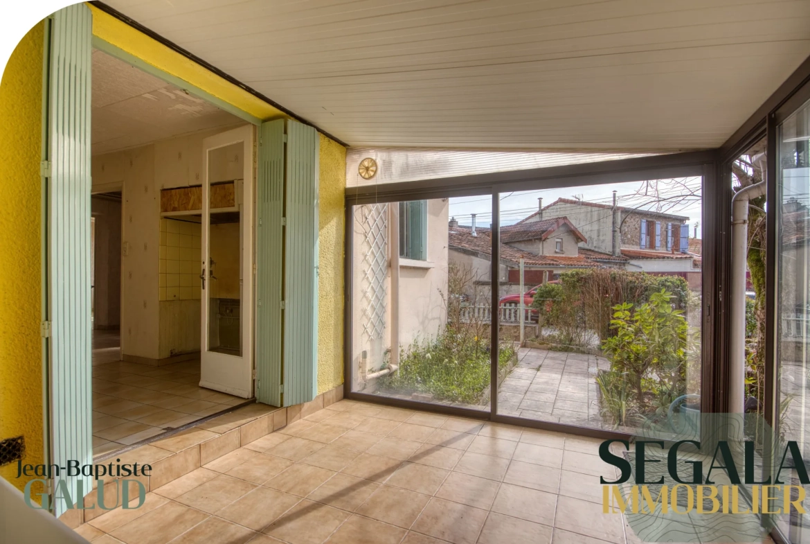 Maison à vendre à Carmaux - Quartier Sainte Cécile avec jardin et garage 