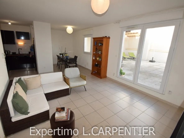 Belle appartement T4 avec terrasse de 50 m² à Baillargues, proche commodités