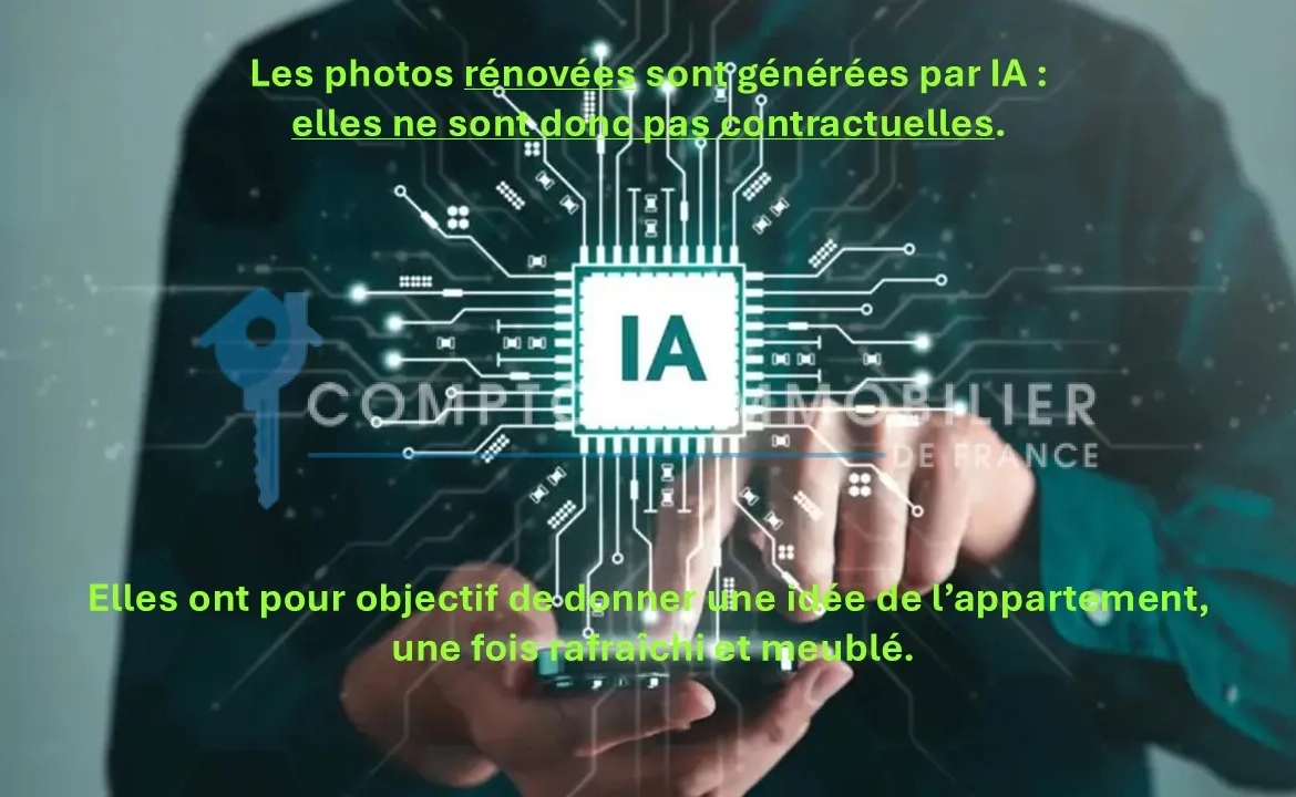 Appartement T3 lumineux avec vue sur le boulevard à Nîmes 