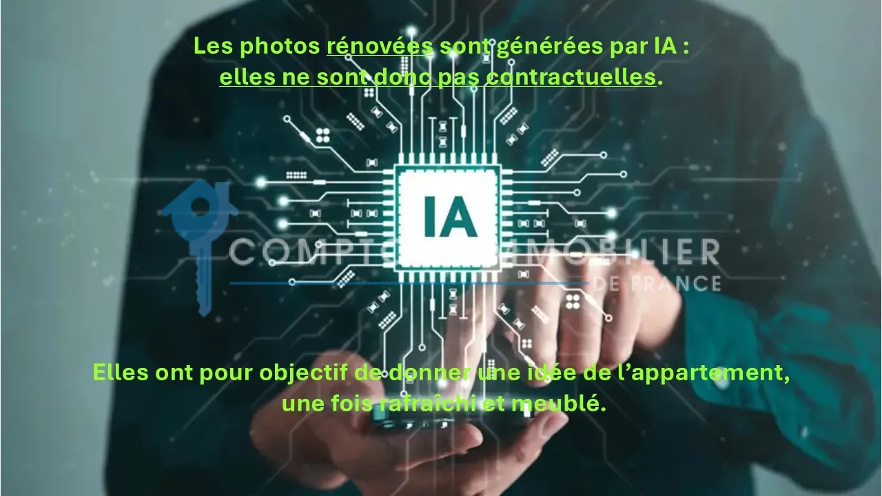 Appartement T3 lumineux avec vue sur le boulevard à Nîmes 