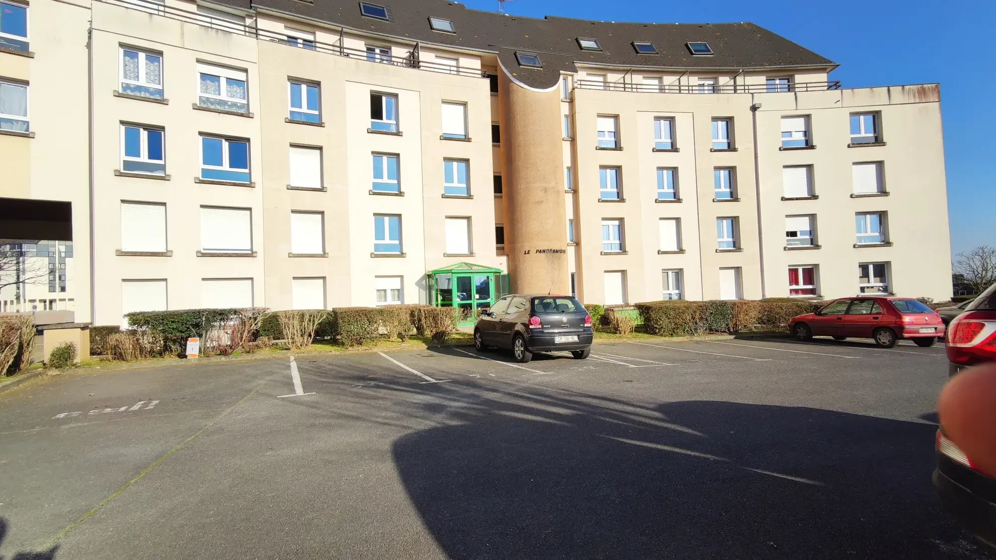 Studio à Caen de 28 m² avec parking privé - Secteur Memorial Folie Couvrechef 