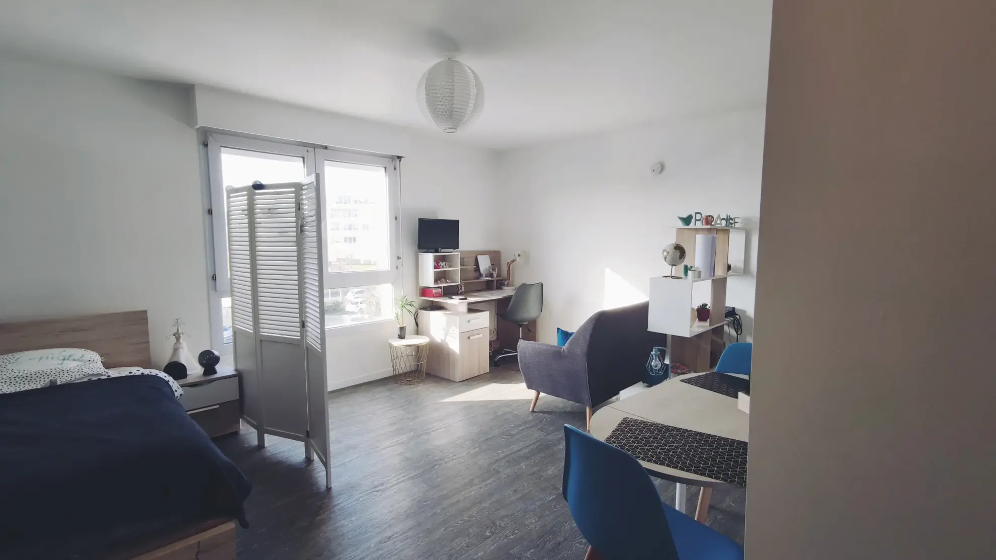 Studio à Caen de 28 m² avec parking privé - Secteur Memorial Folie Couvrechef 