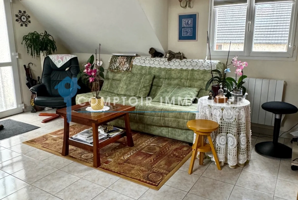Appartement lumineux de 50 m² avec cour privée à Baulne, proche Ballancourt-sur-Essonne 