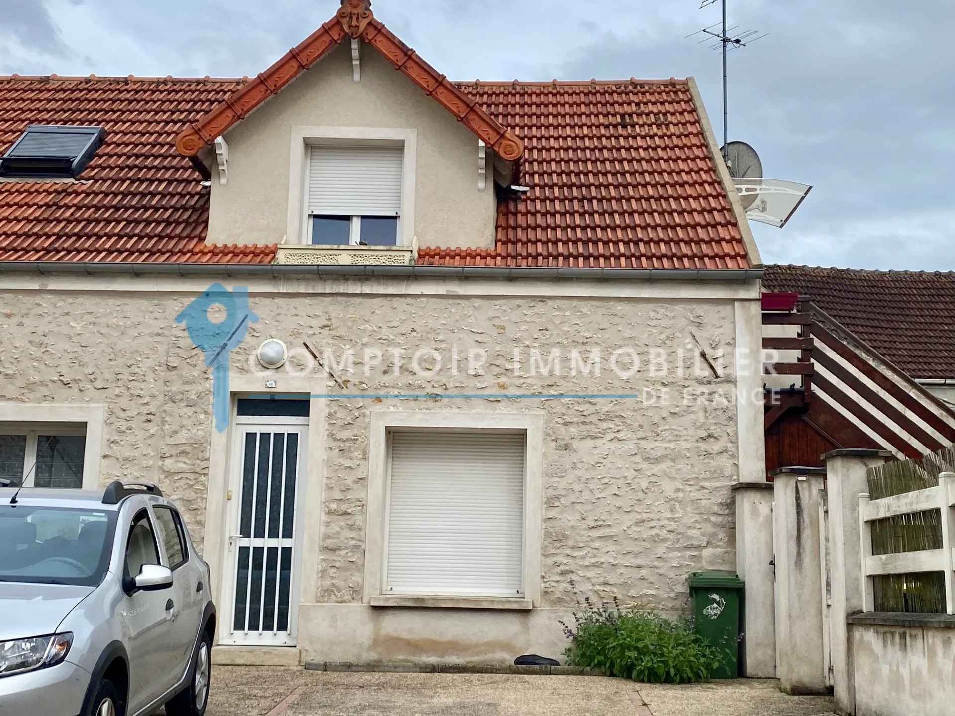 Appartement lumineux de 50 m² avec cour privée à Baulne, proche Ballancourt-sur-Essonne 