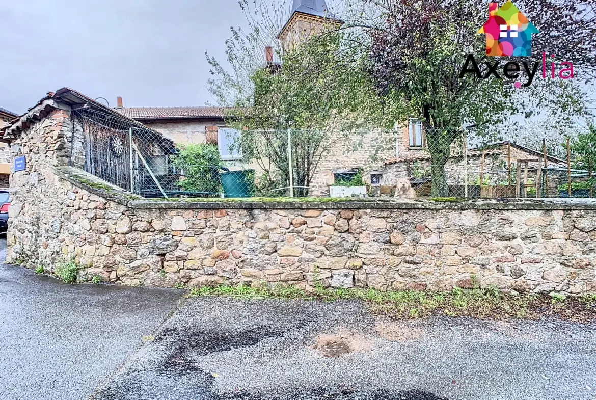 Maison de village rénovée avec terrain à Neulise - Secteur calme 