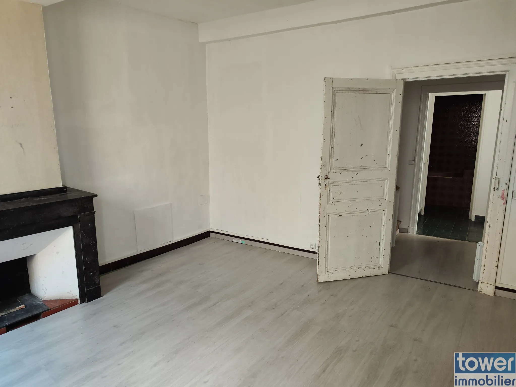 Maison de village à Sigean, 3 chambres, 100 m² avec climatisation 