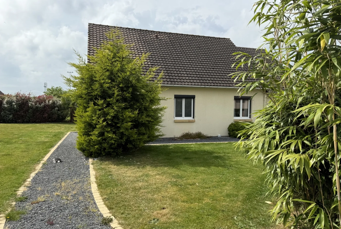 Maison de plain-pied à vendre à Valorbiquet - Secteur calme et résidentiel 